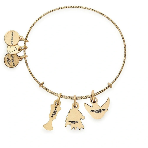 NWT Alex and Ani Gold Game of Thrones™ House Lannister Charm Bangle Bracelet - Picture 3 of 6